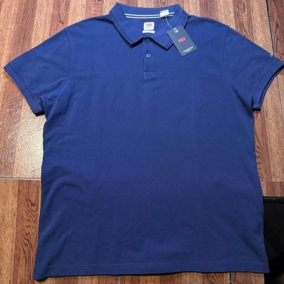 Levi's Other - Levi's Blue Standard Dress Polo Shirt XL Brand New